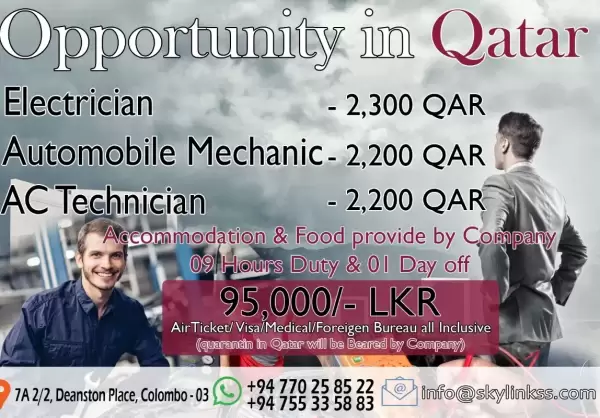 Autmobail Mechanic Qatar , Contractual